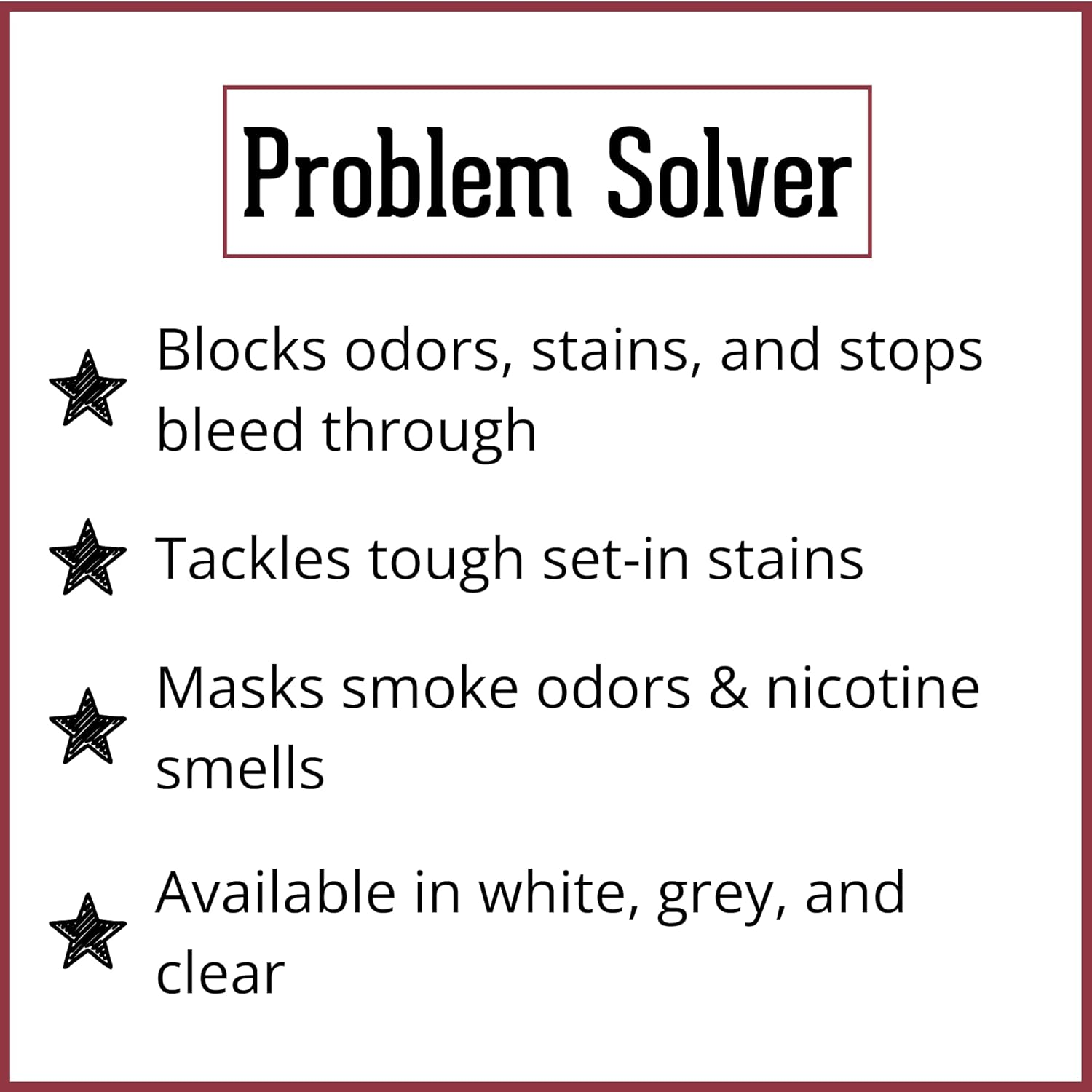 Dixie Belle Bonding BOSS Paint Primer - White (8Oz) - Problem Solver Paint Primer + Base to Block Odor, Stains, Bleed through - Made in the USA image number 1