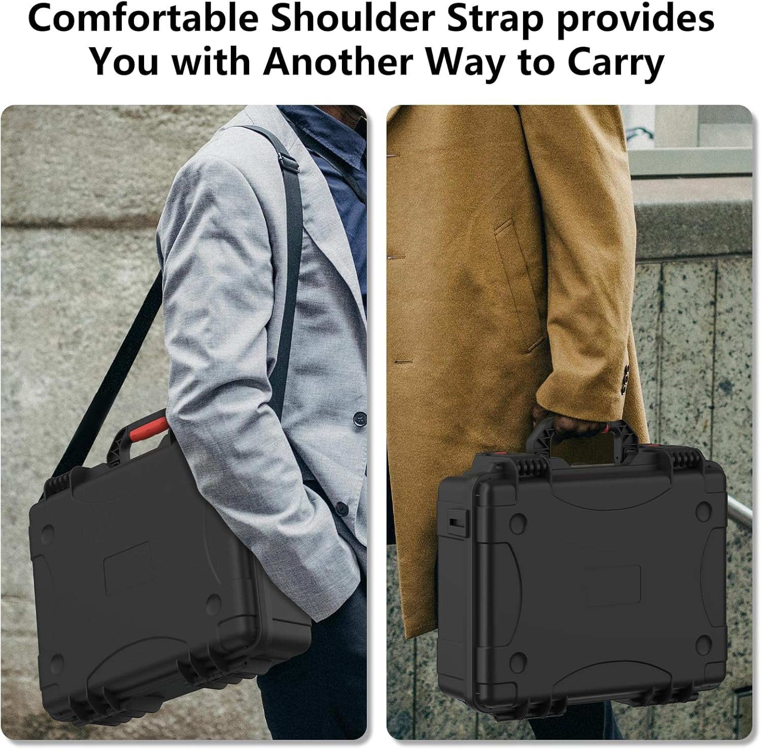 Starlink Mini Case, Waterproof Hard Case Fits Starlink Mini Dish, Portable Travel Case with Precision Cut Foam for Starlink Mini Accessories, IP67 Waterproof, Ideal for Travel and Camping image number 1