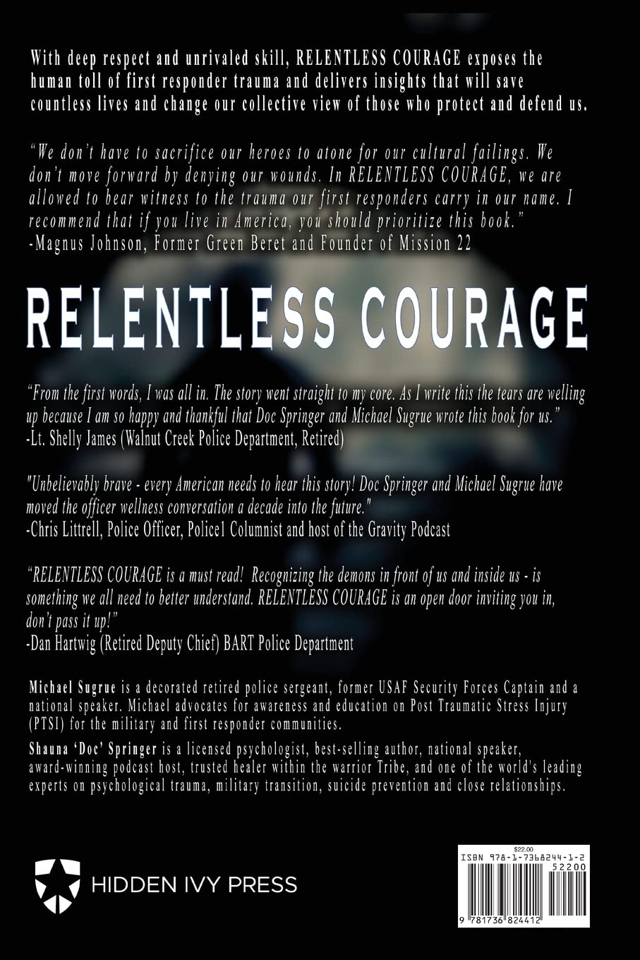RELENTLESS COURAGE: Winning the Battle against Frontline Trauma image number 2
