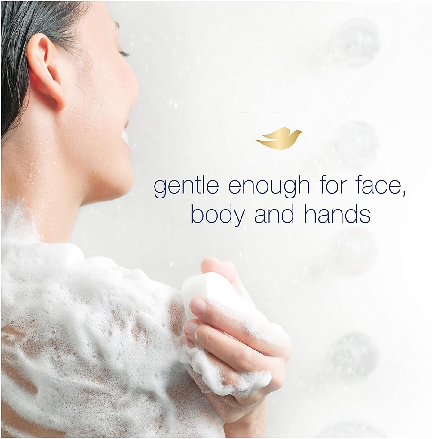 Dove Bath Bars, Sensitive Skin, Unscented 6-4 Oz (113 G) Bars [24 Oz (1.5 Lb) 678 G] (Packaging May Vary) image number 6