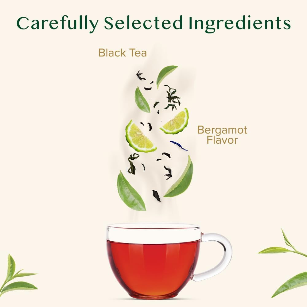 VAHDAM, Earl Grey Tea Leaves (340G, 170+ Cups) | Black Tea | Citrusy & Delicious Whole Leaf Black Tea Blended with Natural Oil of Bergamot image number 3