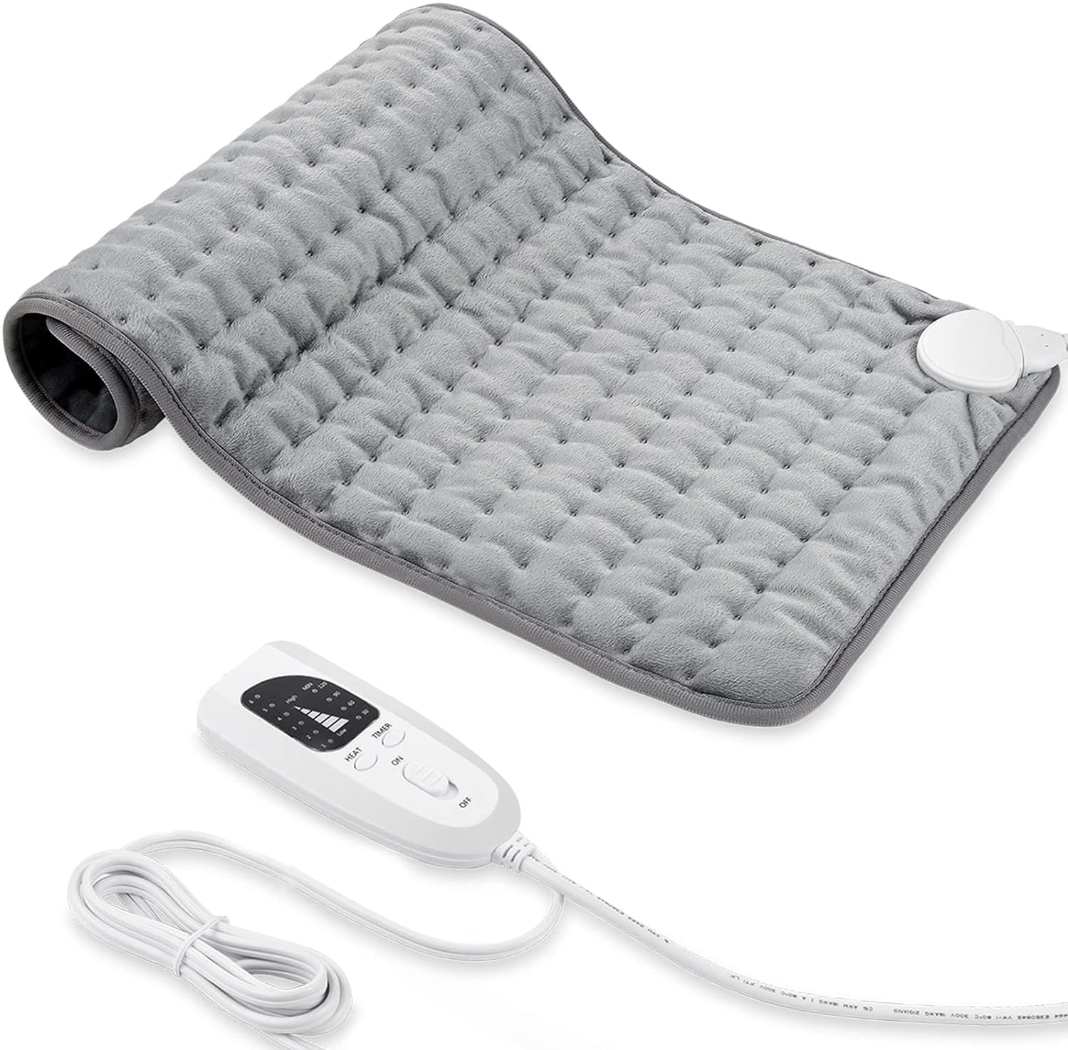Heating Pad 30X60Cm for Back Neck Shoulder Foot Knee Cramps Pain & Cramps Relief Auto Shut off Electric Blanket Hot Heated Pad image number 1
