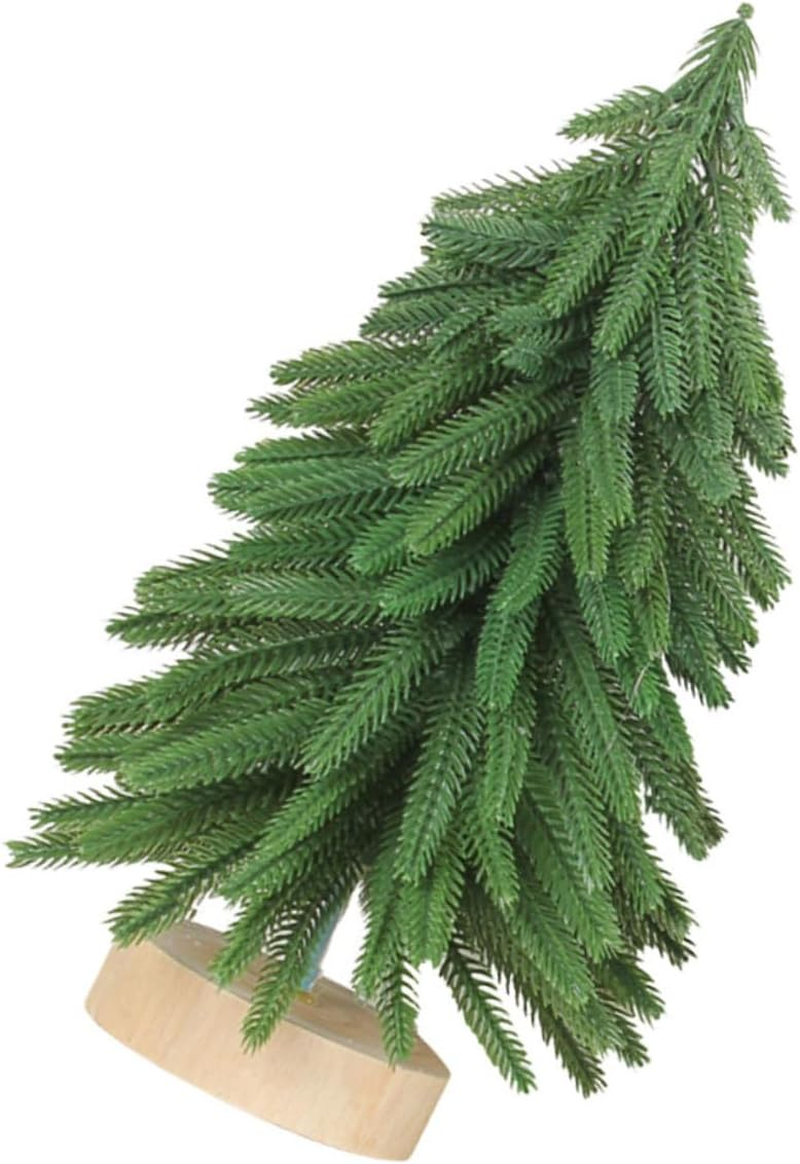 Mini Christmas Tree Decor Artificial Pine Tree for Home Shop and Festival Scene Decor Tabletop Ornament image number 3