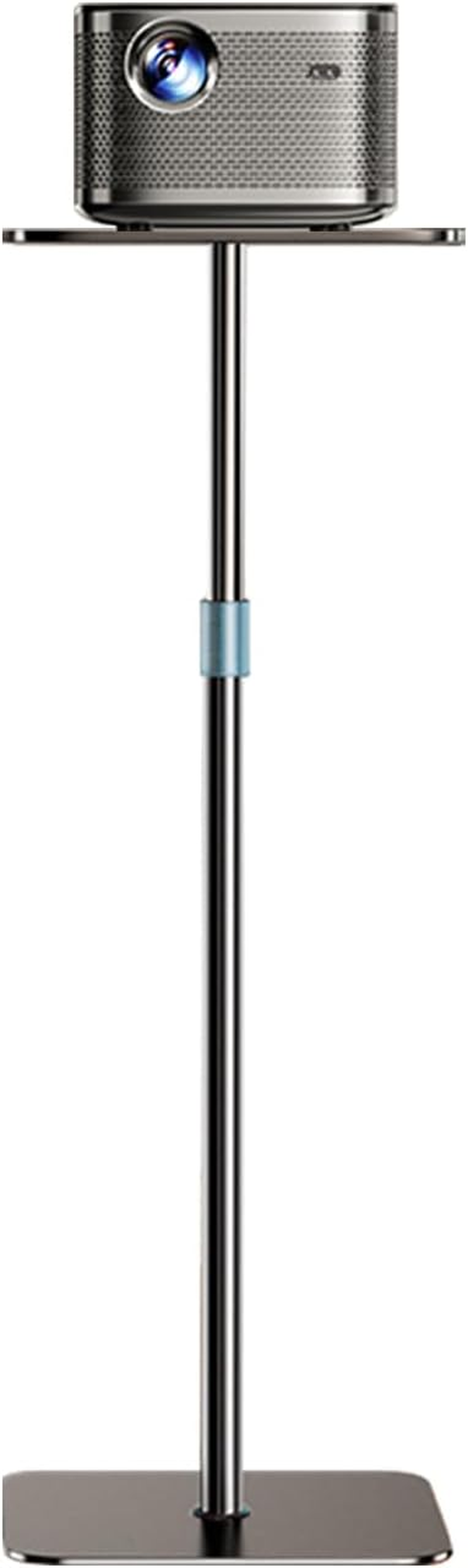 Projector Stand Adjustable Height 41" to 63" Projector Floor Stand with Tray Projector Shelf Stand for Presentations, Home Movie, Studio, Office image number 5