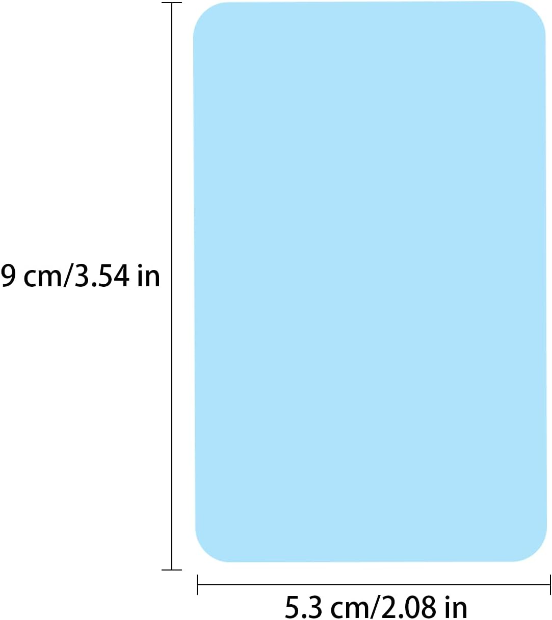 VANRA 300PCS Small Blank Index Cards 3.5X2 Inches Note Cards Study Flash Cards, Word Message Gift DIY Cards Kraft Paper Tags (Assorted Colors Light, 300/Pack)