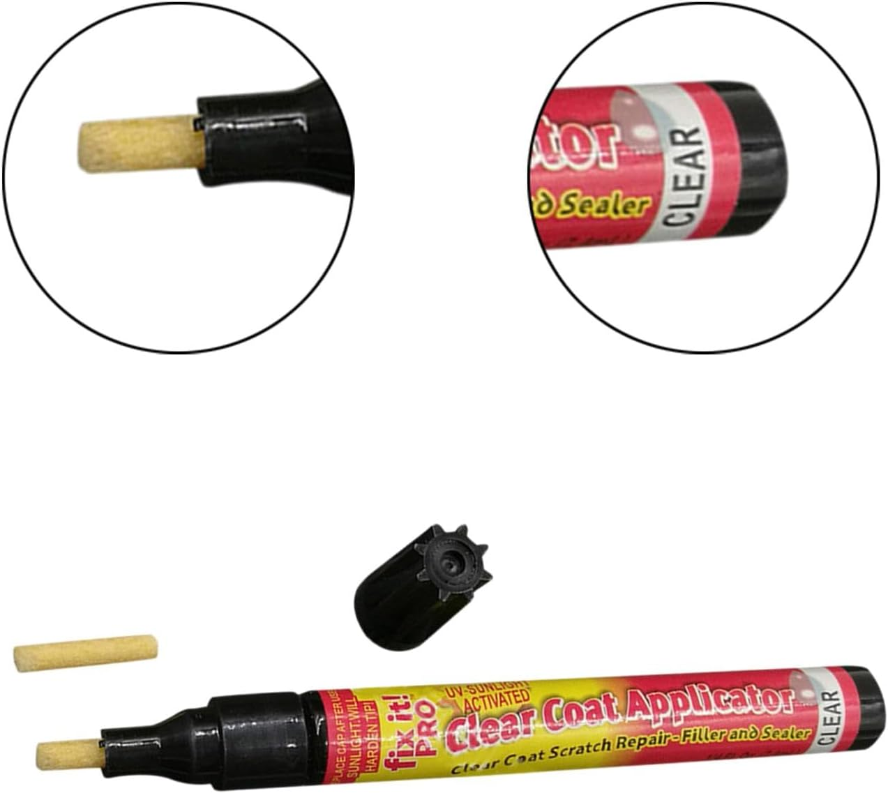 Car Paint Scratch Repair Pen Polishing Pen Colorless Clear Auto Scratch Remover Pen image number 1