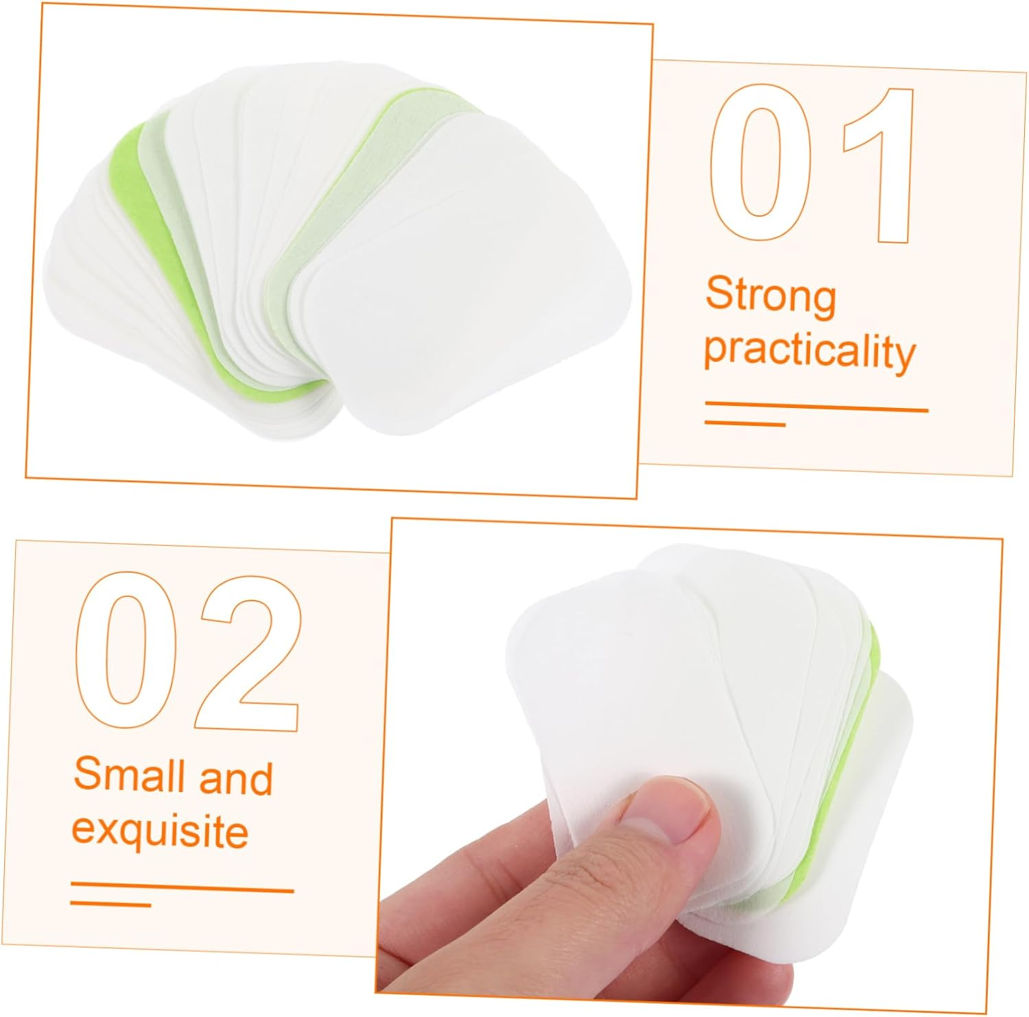 Milisten Travel Soap Sheets Refill 50Pcs Portable Soap Paper for Camping and Outdoor Hand Wash Compact for Hiking and Travel Essentials image number 6