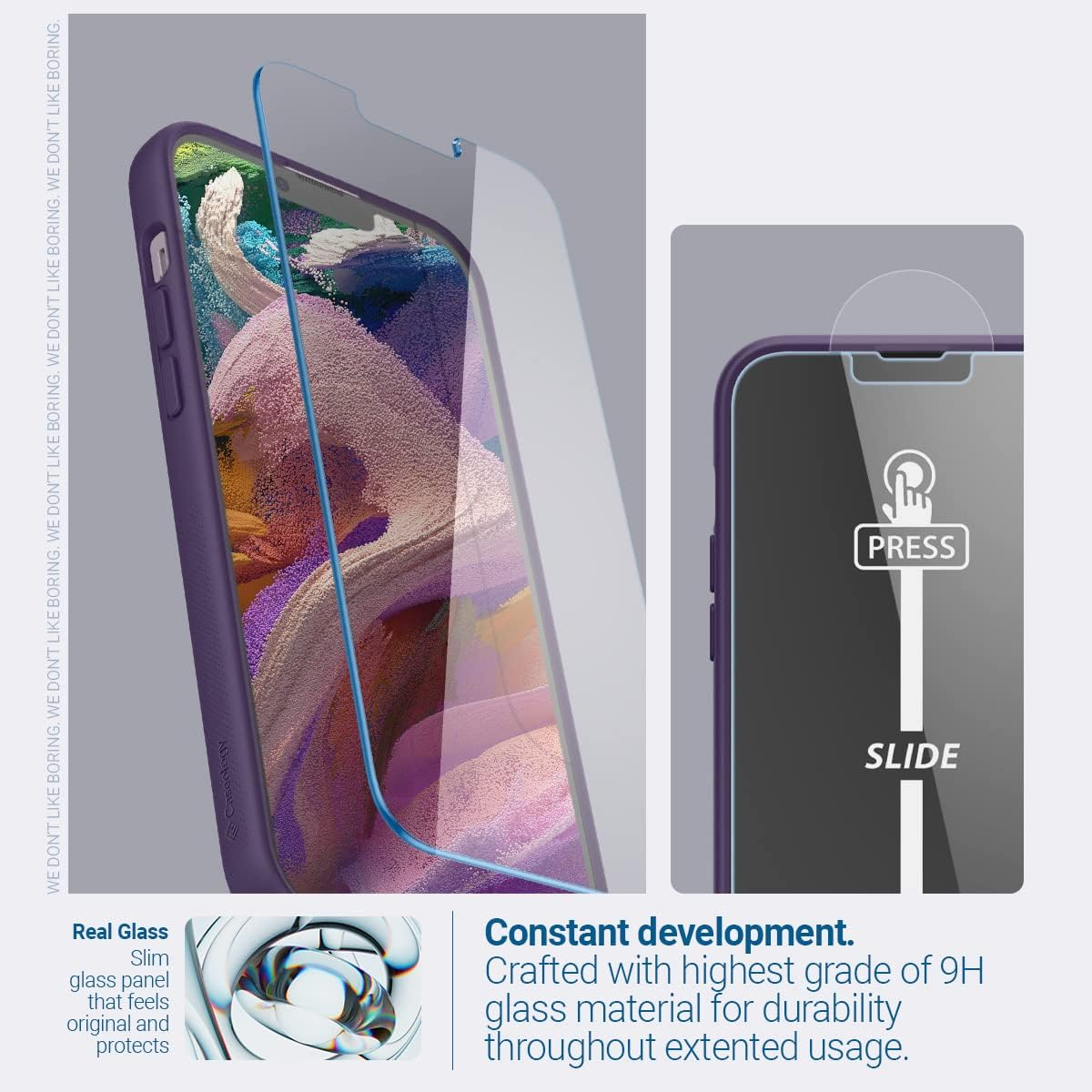 Caseology Nano Pop 360 Case for Iphone 14 - Grape Purple image number 3