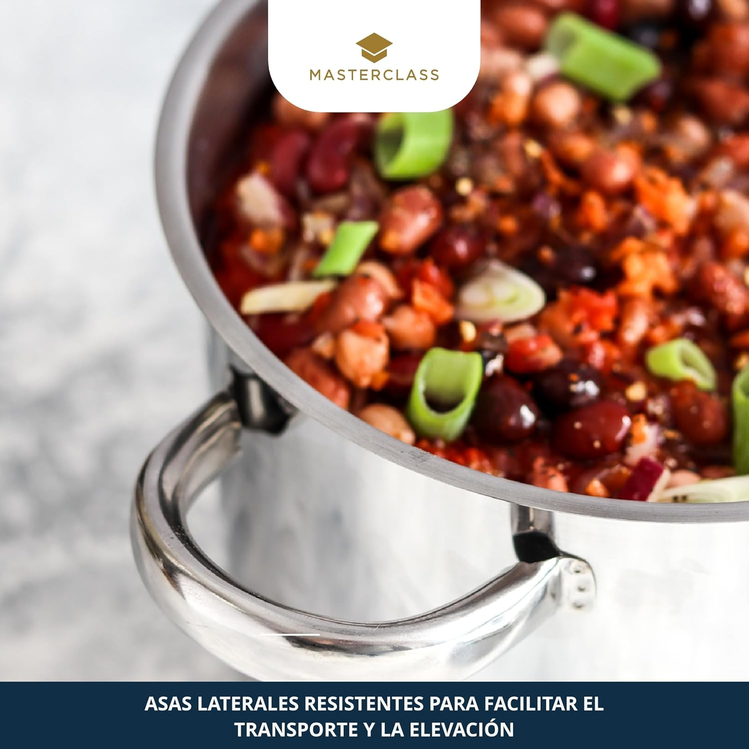 Master Class Stainless Steel Stockpot 22Cm (7.0L) image number 3