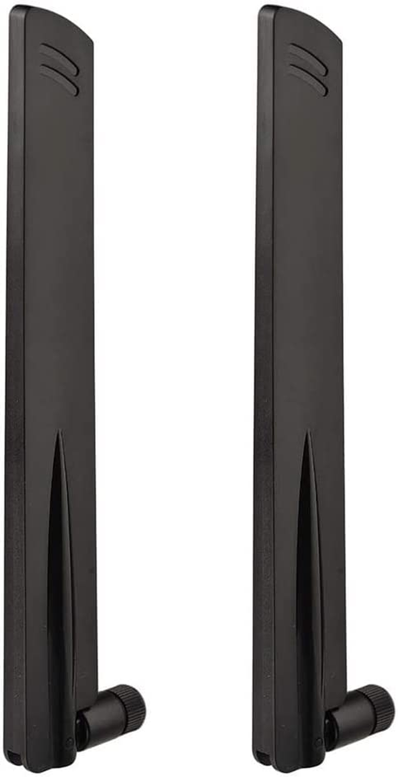 Eightwood 2.4Ghz 5Ghz Wifi Antenna Dual Band SMA Male Antenna (2-Pack) for Car Trailer Backup Cameras Wireless Security Cameras image number 1