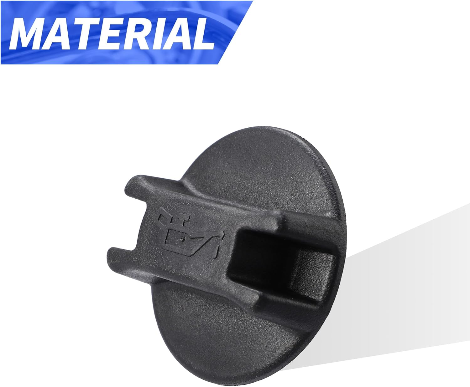 X AUTOHAUX Engine Fuel Tank Cap Gas Oil Filler Plug Cover 15255-1P110 Black image number 2