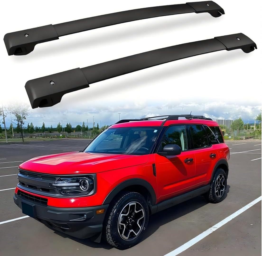 HEKA Roof Rack Cross Bars Compatible with Ford Bronco Sport (On Road) 2020-2026 Base & Big Band Rails Models for Kayak Luggage Ski Bike Carrier image number 4