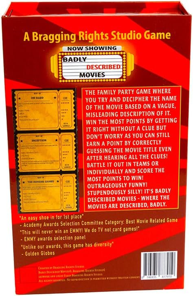 Alpha & Omega Badly Described Movies Board Game image number 3