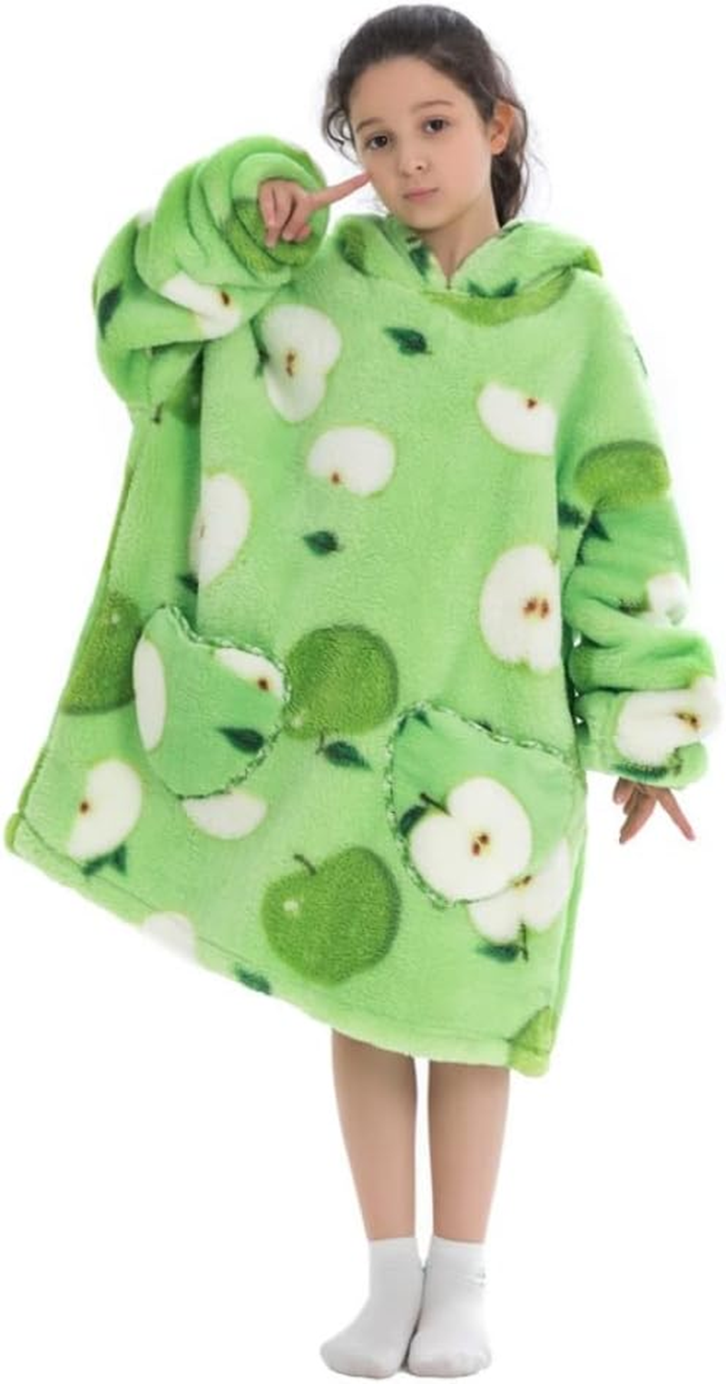 Costume Bay Oversized Wearable Blanket Hooded Fleece Hoodie Comfy Giant Warm Sweatshirt Ultra Plush with Front Pockets