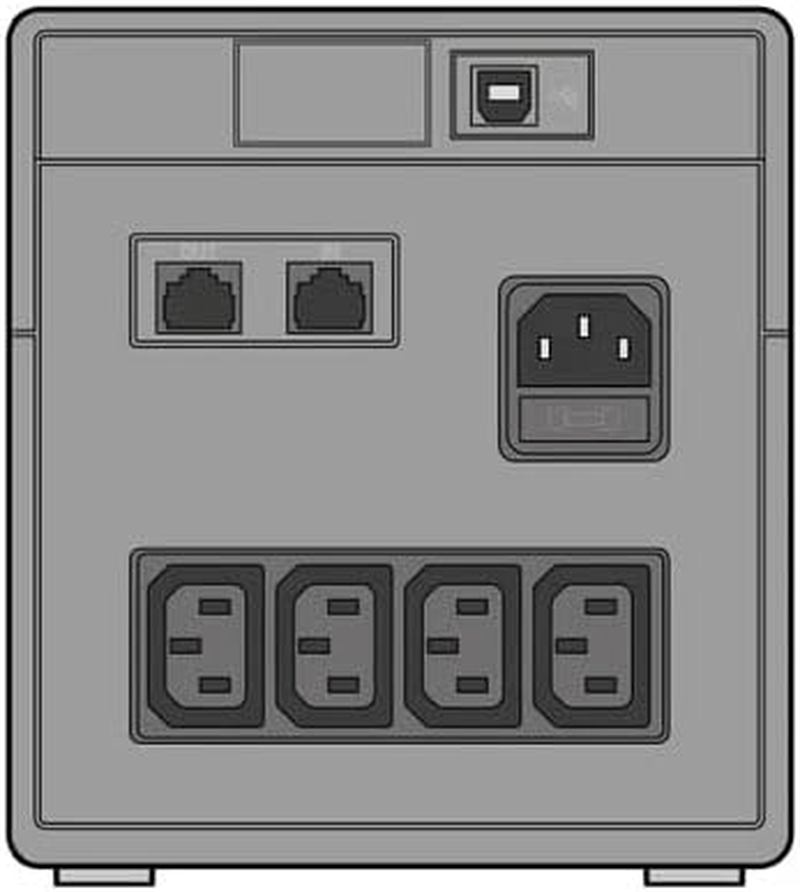 Socomec 1000VA 700W Line-Interactive Tower Uninterruptible Power Supply