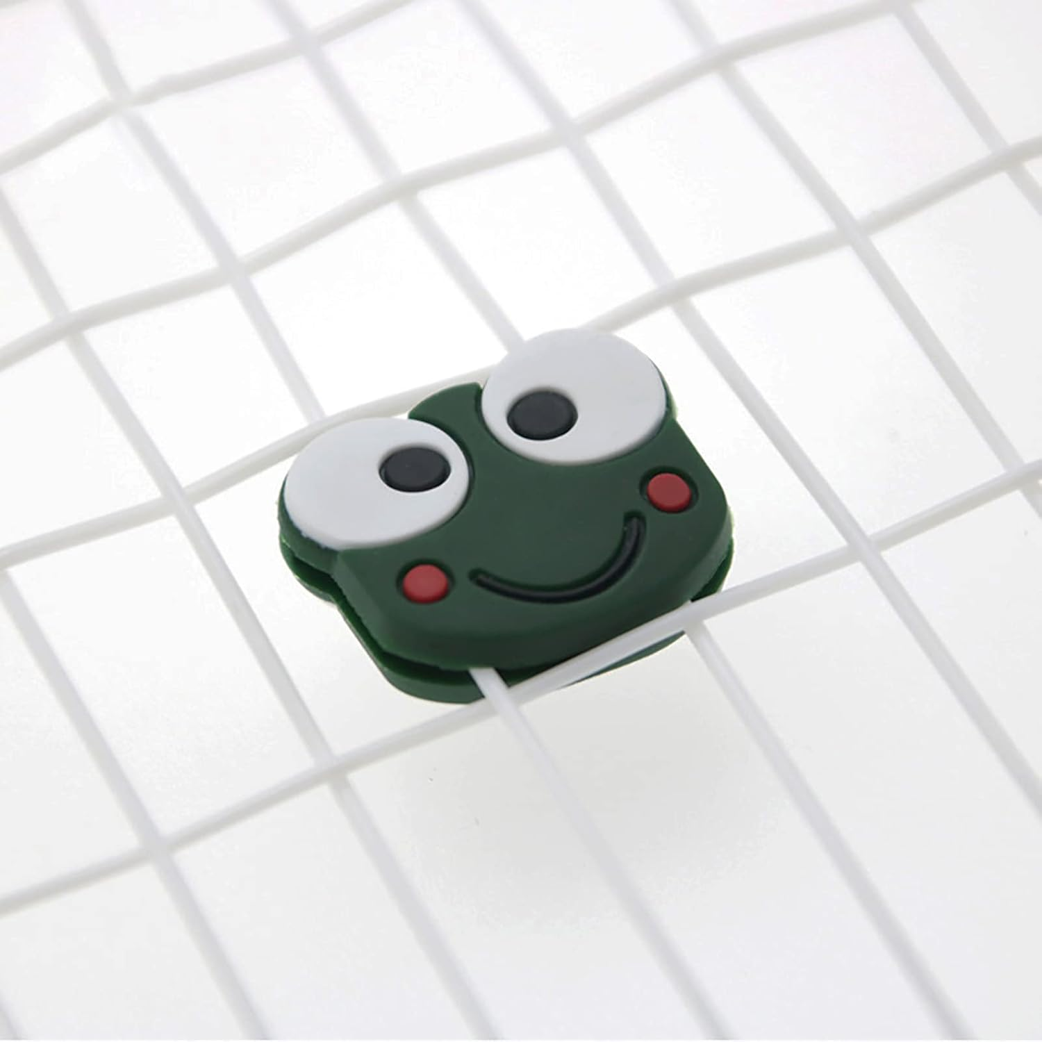 Tennis Racket Vibration Dampeners, Tennis Racket Shock Absorber, Colorful Tennis Accessories (6 Pcs Cute Animal Pattern) image number 2