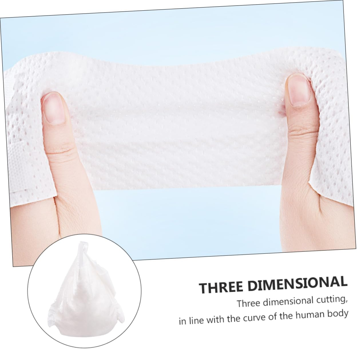 FRCOLOR 3Pcs Maternity Sanitary Pads for Women Postpartum Lochia Panty Ultra Pads Metering Sanitary Napkins for Maternal Use image number 1