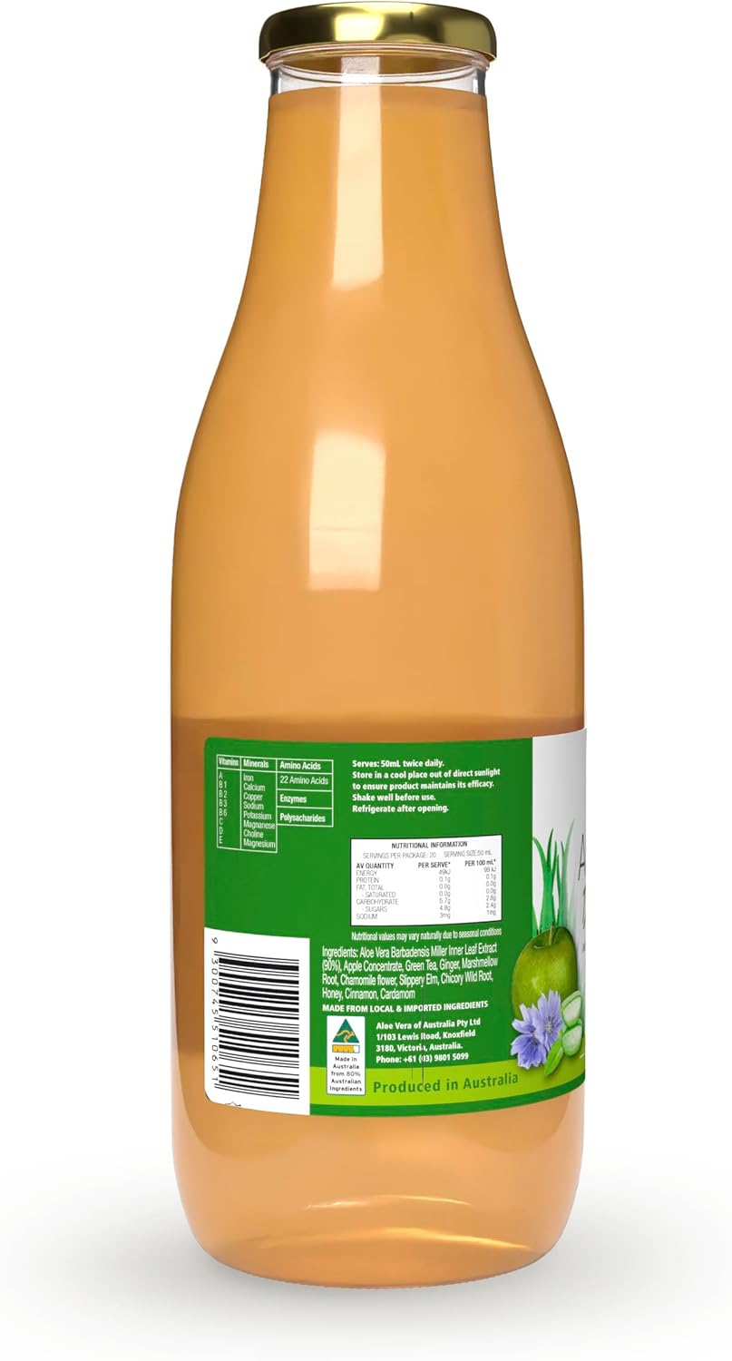 Aloe Vera Aloe Juice for Digestion 1 Liter image number 3