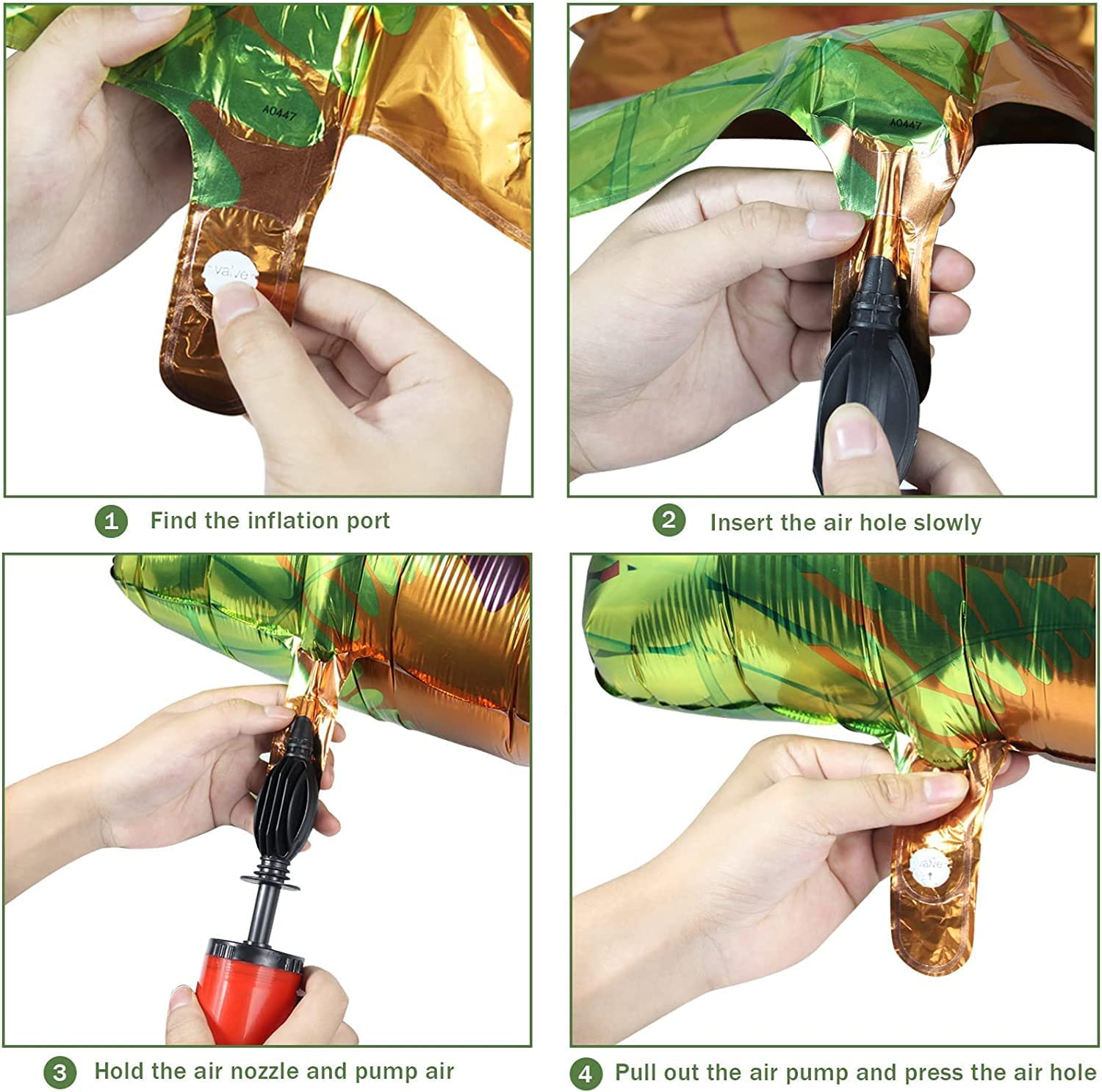 Dinosaur Party Decorations 101Pcs Dinosaur Birthday Party Supplies with Dinosaurs Balloons, Happy Birthday Balloons, Curtains, Dinosaur Theme Party for Birthday Celebration image number 5