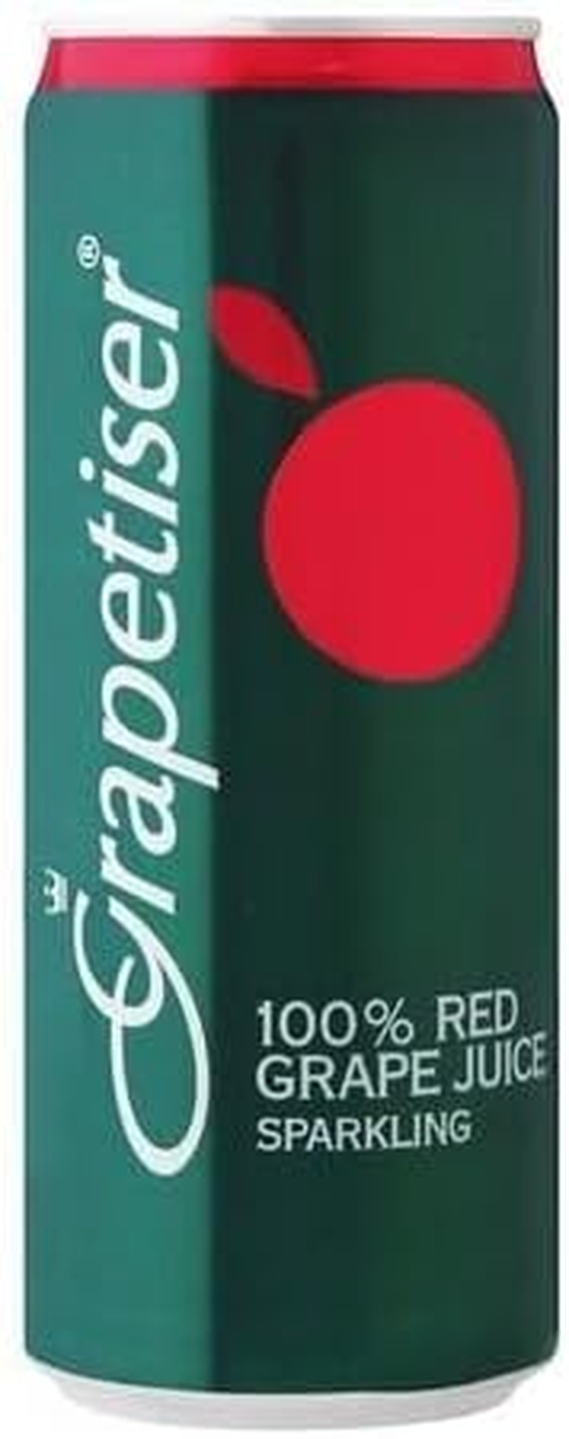 Grapetiser Sparkling Red Grape Juice 340 Ml image number 1