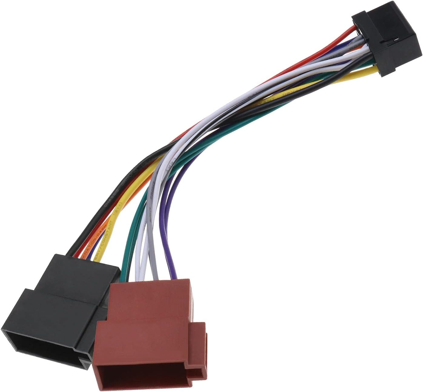 Ecsing Car Stereo Radio Wiring Harness Connector Adaptor 16Pin Port to Mini Iso 8Pin Plug Cable Compatible with Alpine Audio image number 5