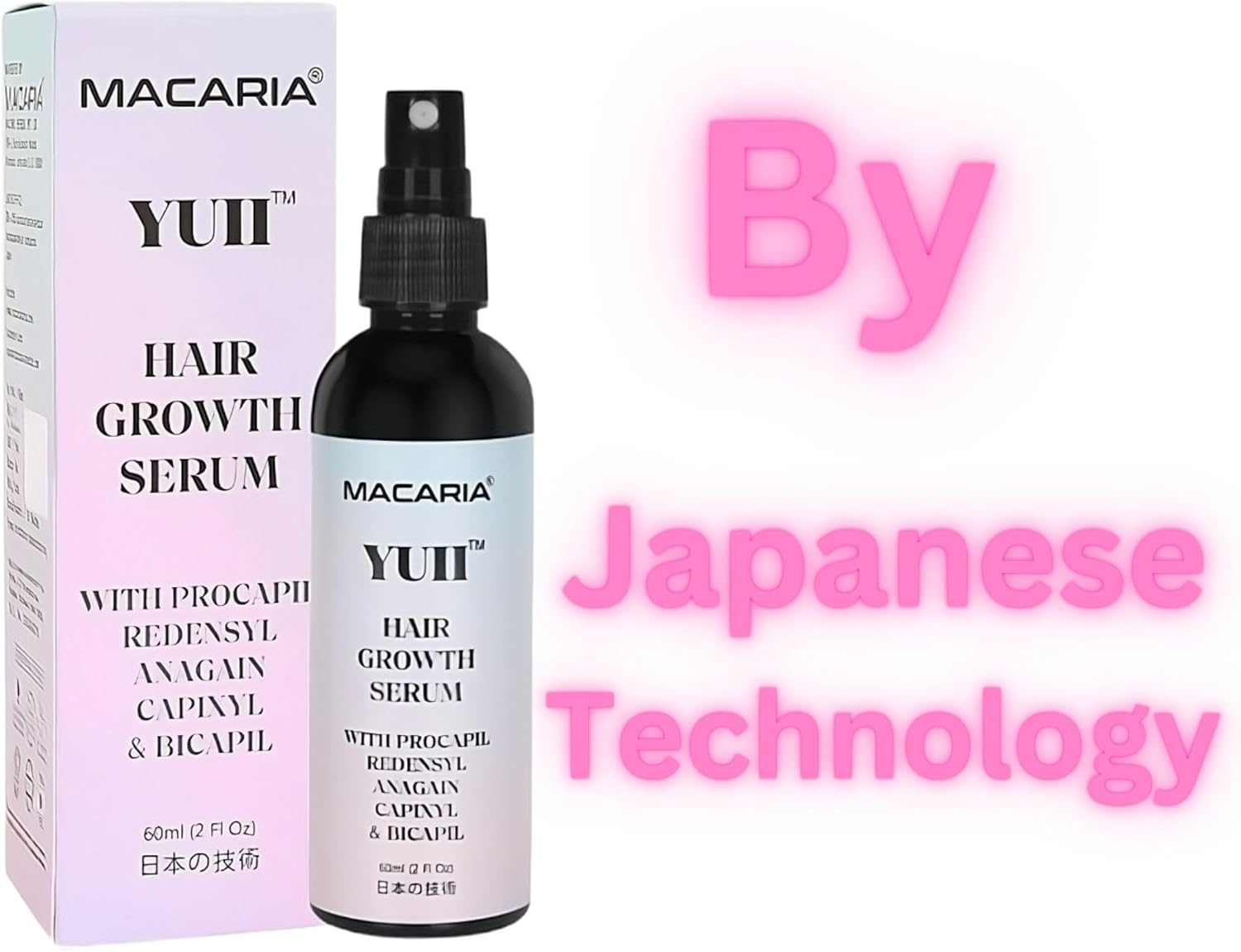 Yuii Hair Growth Serum Spray Bottle for Women image number 1