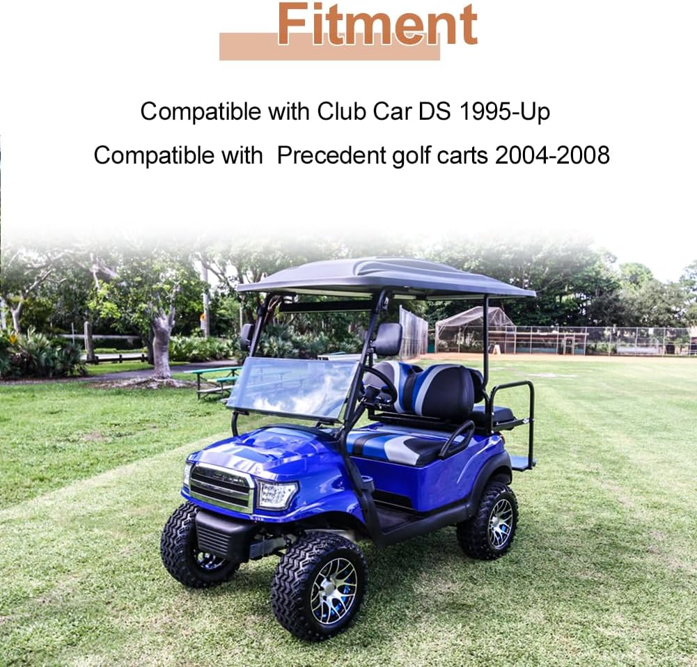 Golf Cart Solenoid 48V Compatible with Club Car DS 1995-Up，Club Car Precedent 2000-Up Replaces Part Number SW80-2028P 101908701 102774701 image number 3