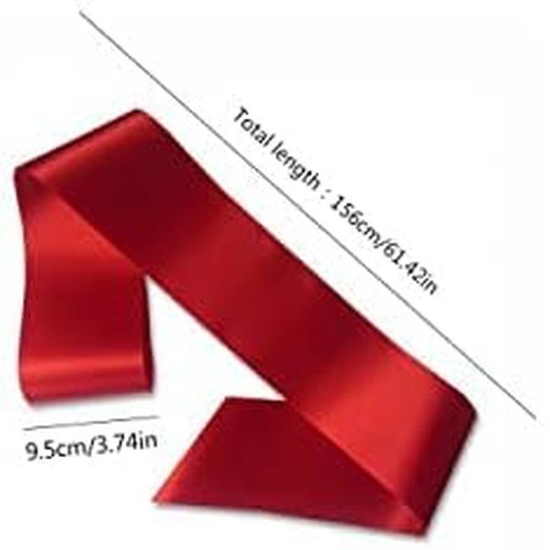 Boolavard Plain/Blank Hen Night Party Sashes - Create Your Own Sash - Blank Sash image number 1