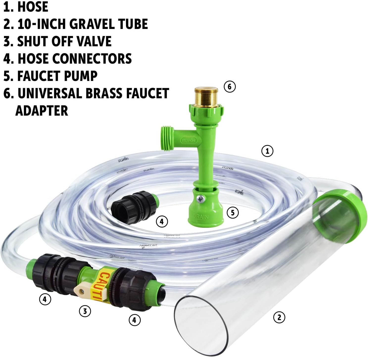 Python 940023 No Spill Clean and Fill Aquarium Maintenance System, 50-Feet image number 6