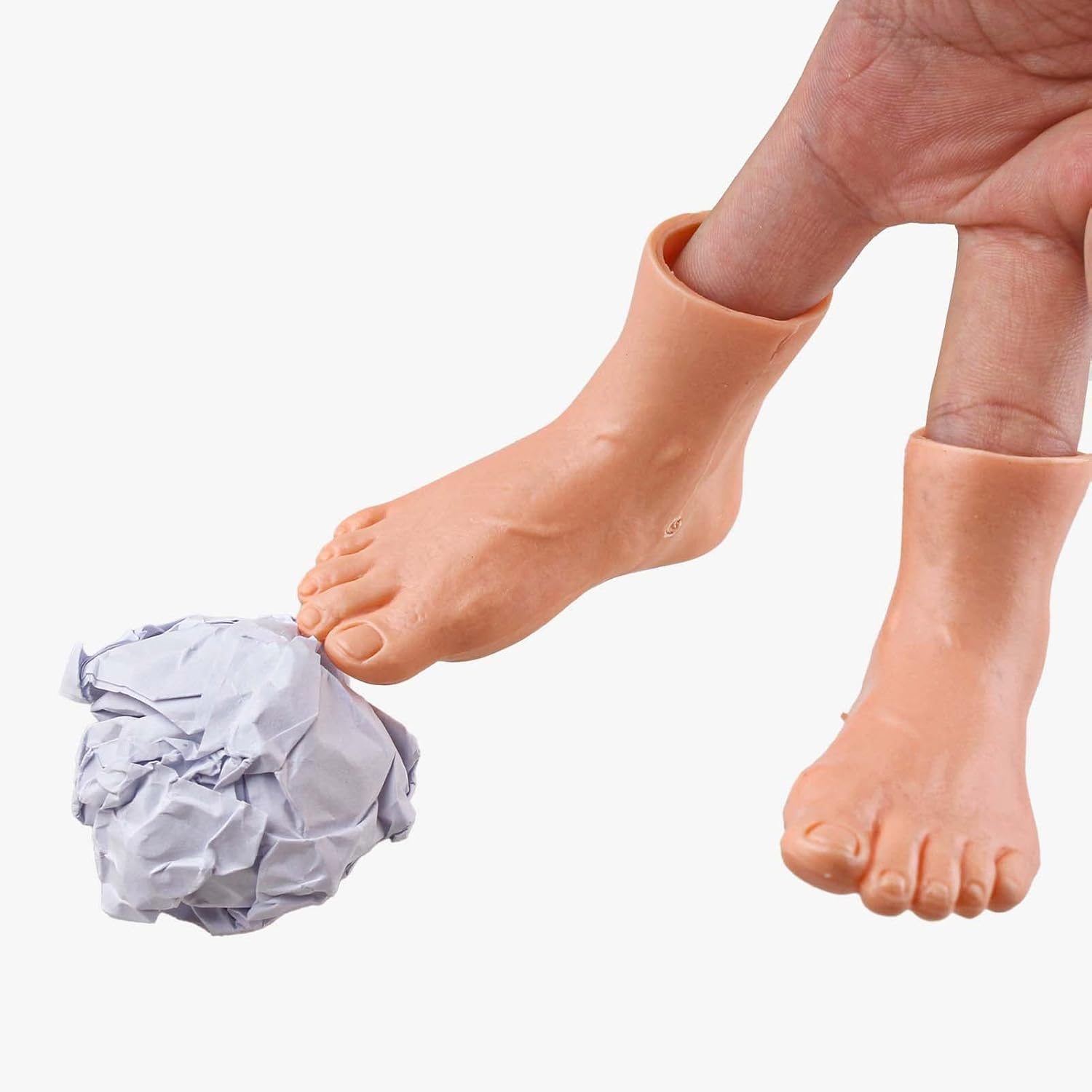 DR DINGUS Hands on Challenge Game - Includes Finger Hand and Feet Puppets - Hilarious Fun with Friend and Family image number 3