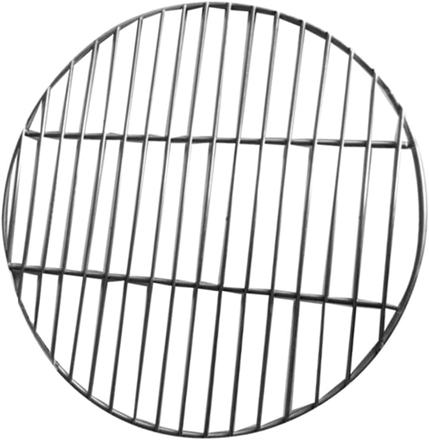 Kisangel Stainless Steel Grill Mesh - Metal round Grill Net Camping BBQ Mesh Grate for Outdoor Cooking Home Kitchen and Camping image number 5