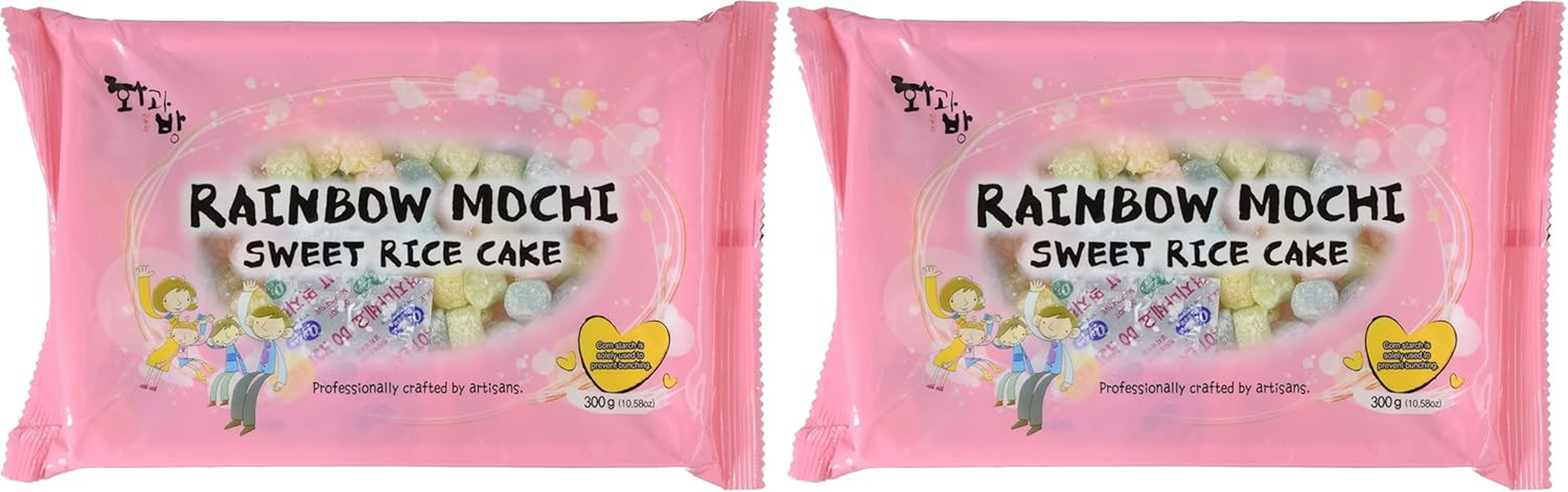 Daedoo Rainbow Mochi Sweet Rice Cake 300 G
