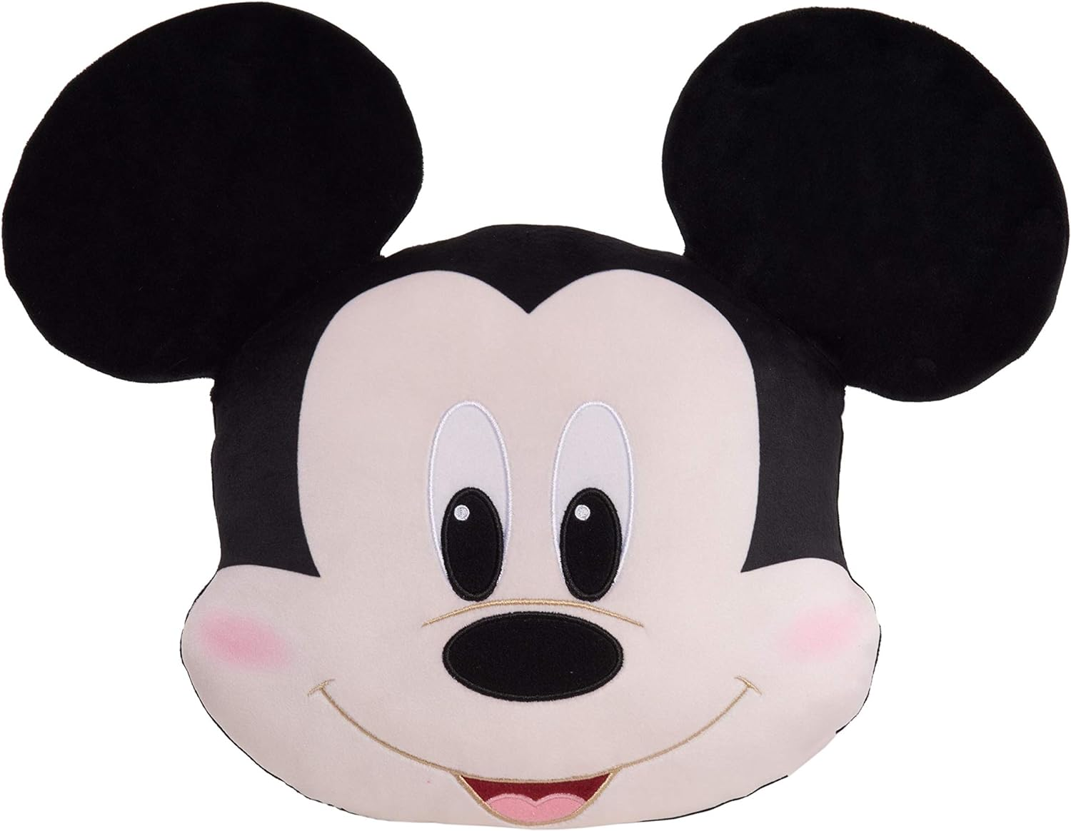 Disney Classics Character Heads, Mickey Mouse, 13-Inch Plush, Soft Pillow Buddy Toy for Kids image number 2