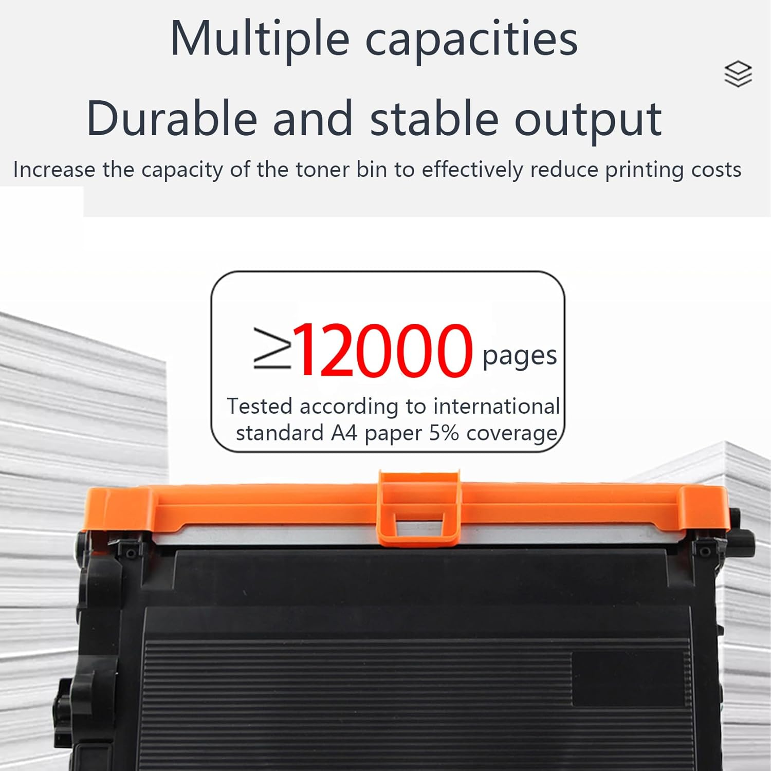 JOJOBE Planet TN-3470 Compatible Toner Cartridge with Brother MFC-L6900DW L6700DW L5755DW HL-L5200DW L5100DN L6400DW L6200DW , 12000 Pages per Cartridge image number 1