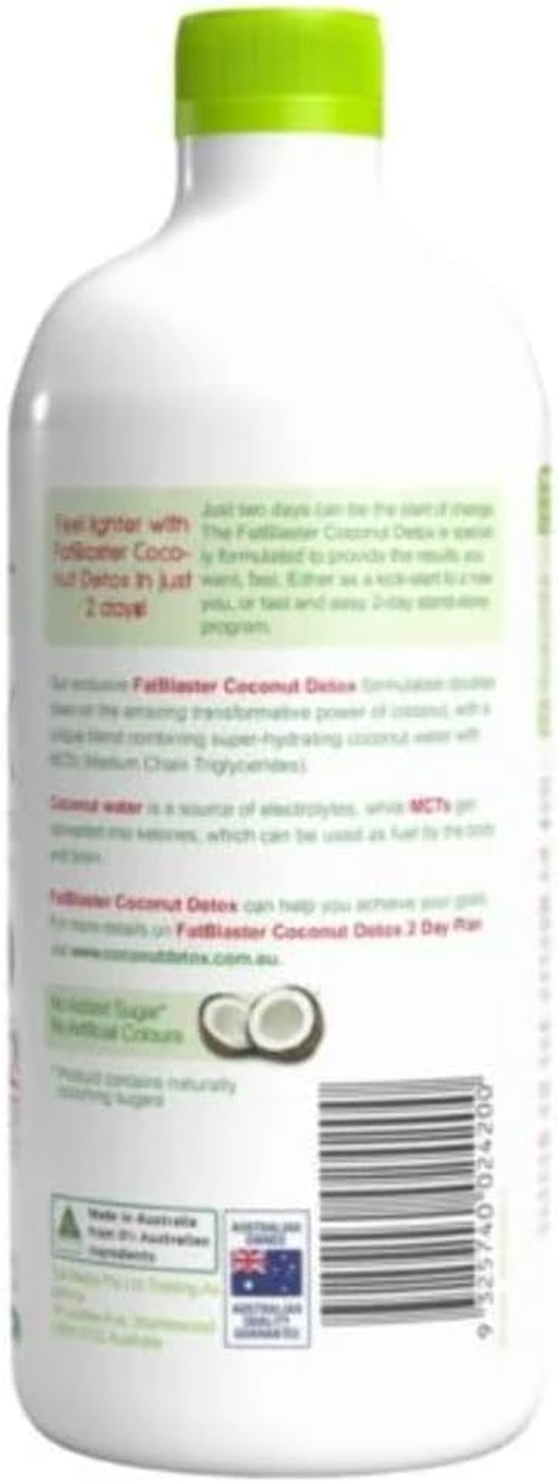 Naturopathica Fatblaster 2 Day Coconut Detox, 750 Milliliters image number 2