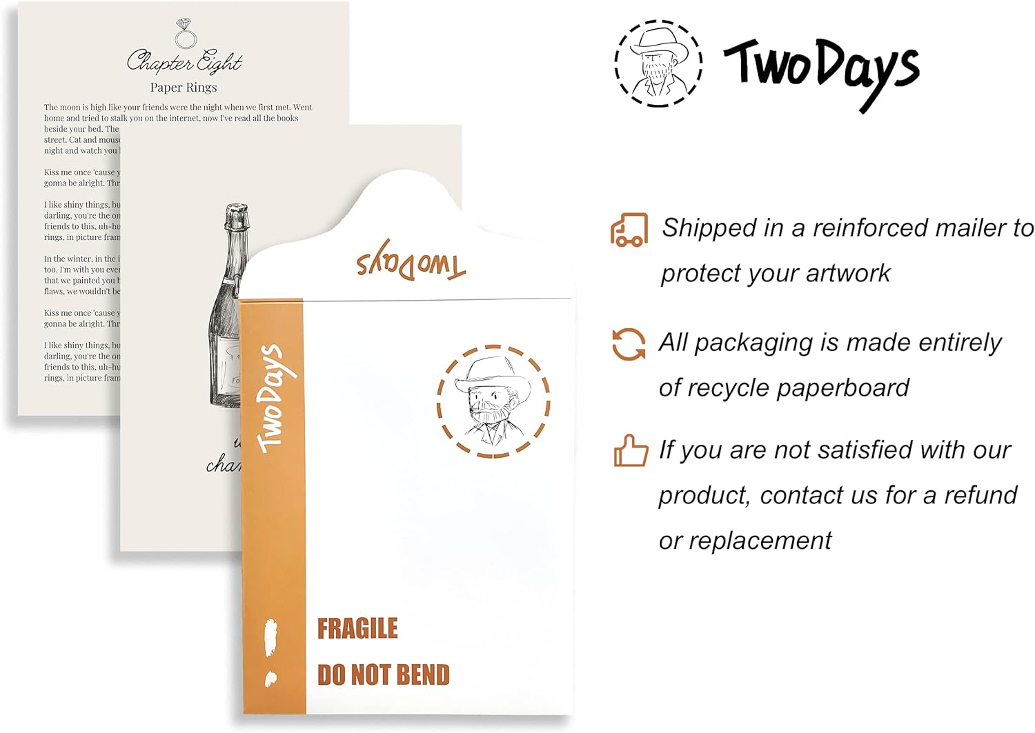 Twodays Taylor Room Decor Aesthetic, Swift Folklore Music Lyrics Wall Decor Posters, Album Covers Art Prints for Bedroom, Fans Birthday Party Decorations. (8'' X 10'', Set of 6, UNFRAMED) Beige image number 6