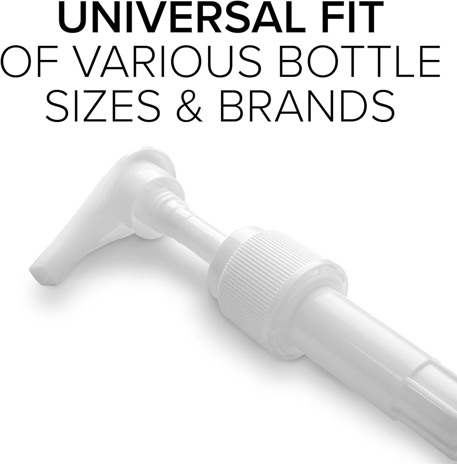 Professional Universal FIT Shampoo Pump Bottle Dispenser (200Ml - 750Ml) for 24Mm Neck Bottles, Adjustable Length Lotion and Liquid Soap Dispenser Pump NYK1 Shampoo Dispenser - Dispenses 4Ml Dose image number 5