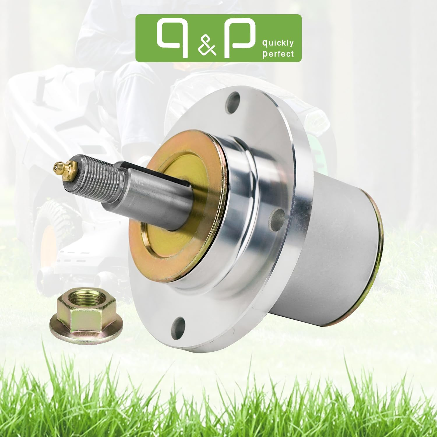 Q&P Outdoor Power Spindle Assembly Bracket Replaces Ferris 5061095 for 38&rdquo; 48&rdquo; & 52&rdquo; Deck Mowers & Others image number 3