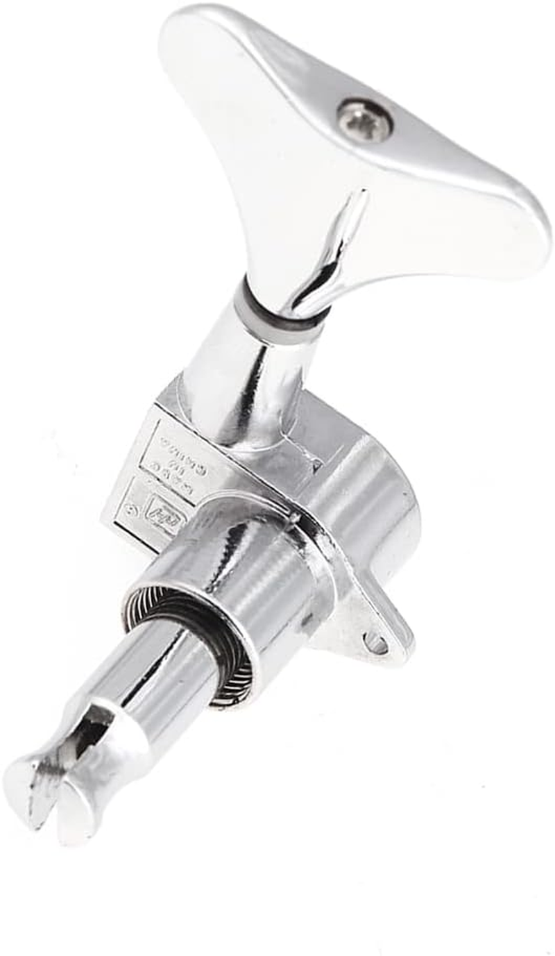 4 Chrome Sealed Tuning Pegs Tuners Machine Heads for Bass Guitar 2L+2R BBZY image number 1