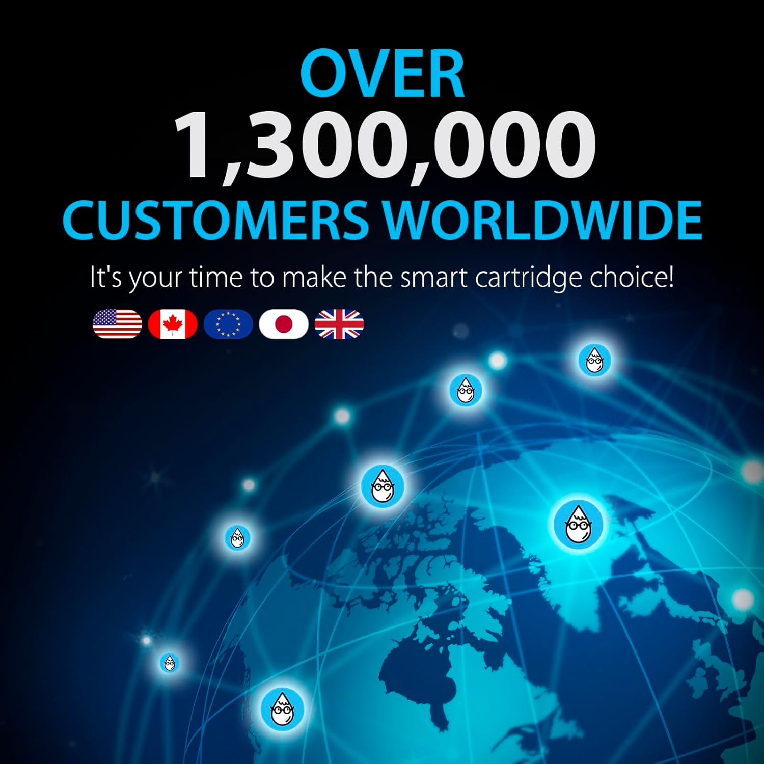 Smart Ink Compatible Ink Cartridges Replacement for HP 934 and 935 HP 934XL 935XL 4 Combo Pack (1 Black, Cyan/Magenta/Yellow) for HP Printer Officejet Pro 6230 6830 6835 Officejet 6800 6812 6815 6820 image number 3