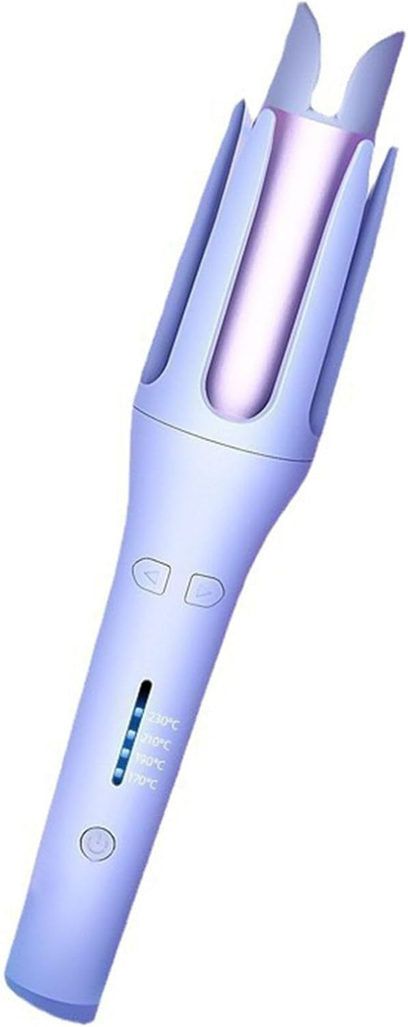 Leona Co Automatic Rotating Hair Curling Iron, Fast Heating Auto Hair Curler for 32MM 1.3" Soft Waves Styling, Includes Heat Resistant Silicone Mat Pouch, Auto Curling Wand for Long Short Hair (Purple) image number 1