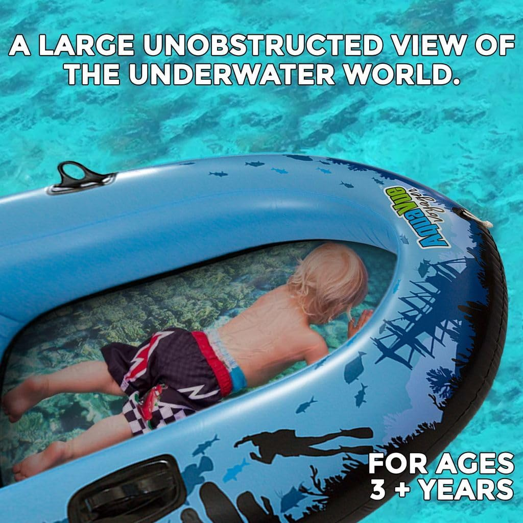 AQUAVUE Voyager - Clear Bottom Inflatable Raft image number 2