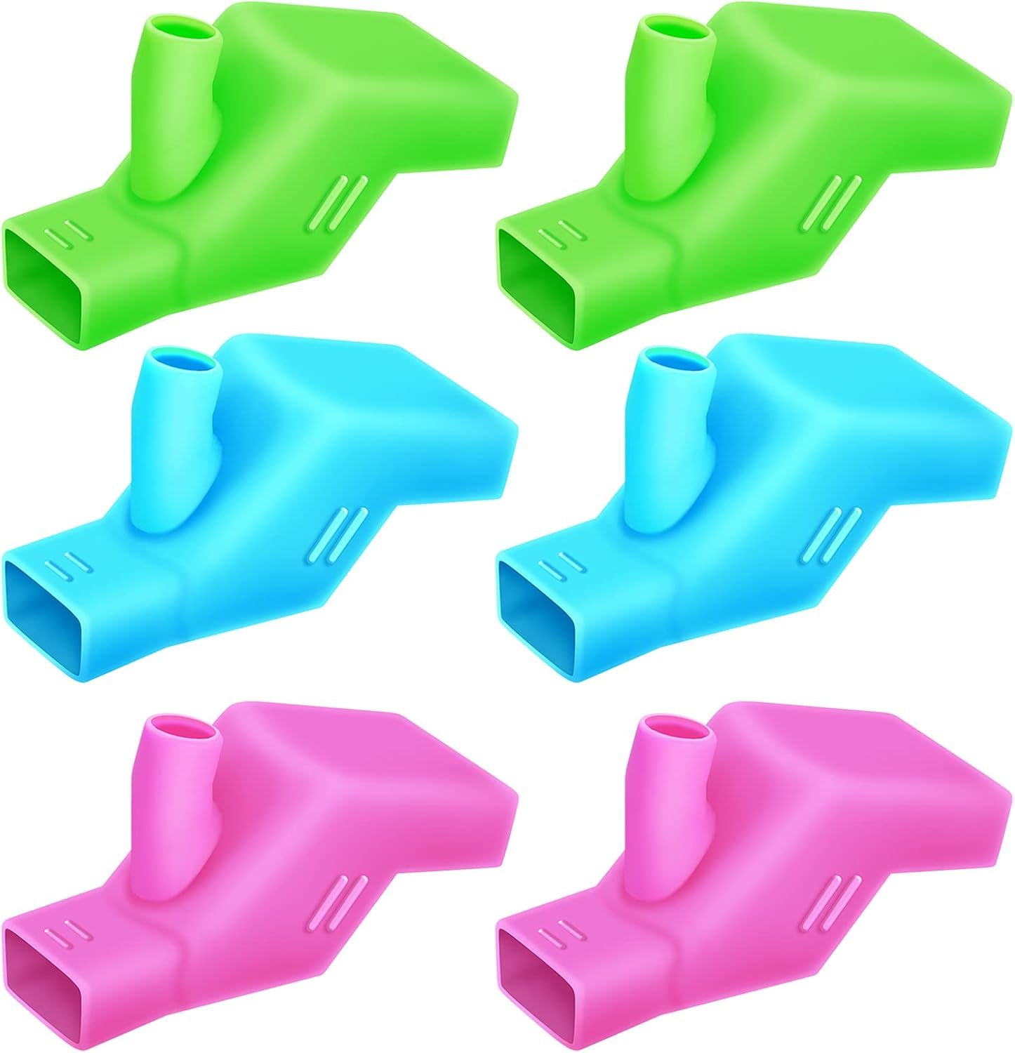 6PCS Silicone Faucet Water Tap Extender Spout Hand Washing Water Faucet Sink Extender for Kids Baby Children Toddler image number 3