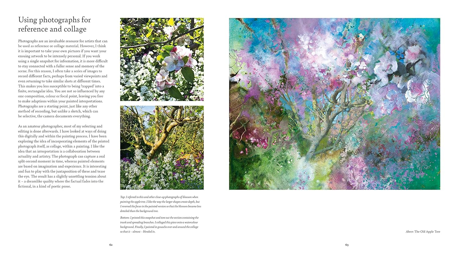 Poetic Woods: Experimental Watercolour and Collage image number 4