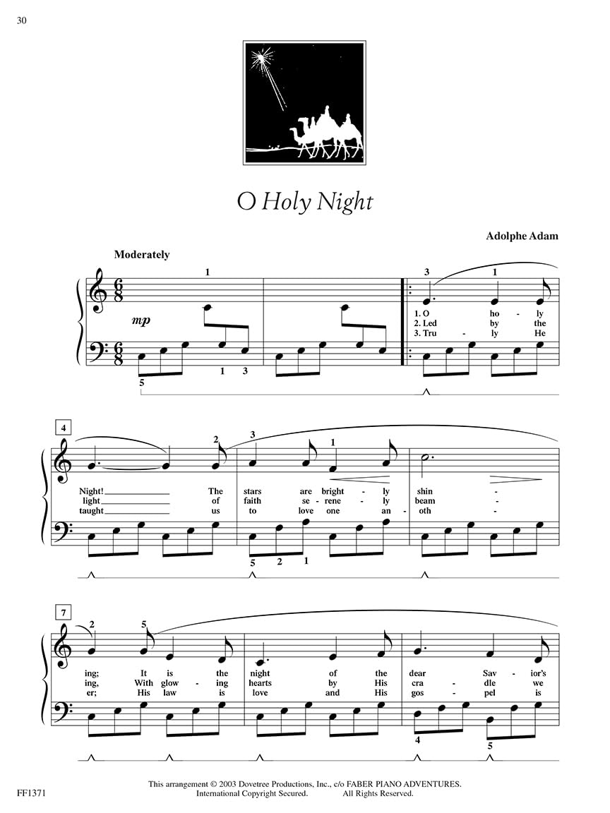 Adult Piano Adventures Christmas - Book 2 Bk/Online Audio image number 2