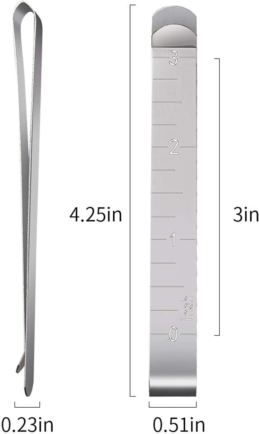 20 PCS Sewing Clips,Stainless Steel Hemming Clips Sewing Supplies for Fabric Clips,Pinning and Marking Accessories image number 5