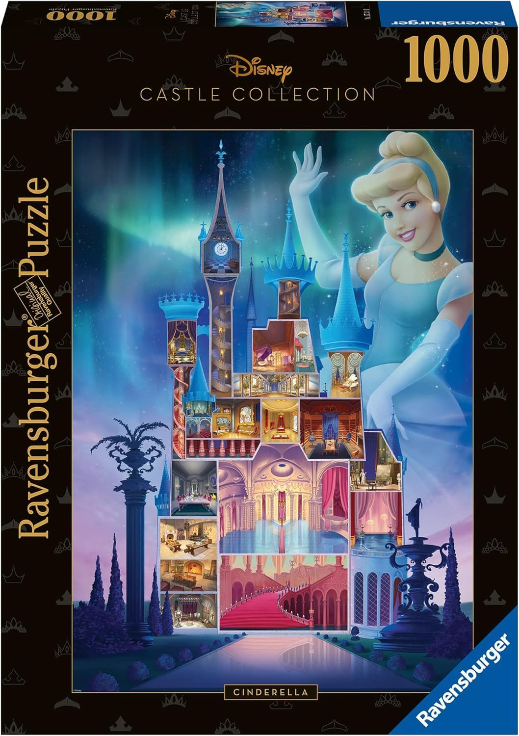Ravensburger Disney Castles Cinderella 1000 Piece Jigsaw Puzzle for Adults & Kids &ndash; Premium Quality, Softclick Technology image number 6