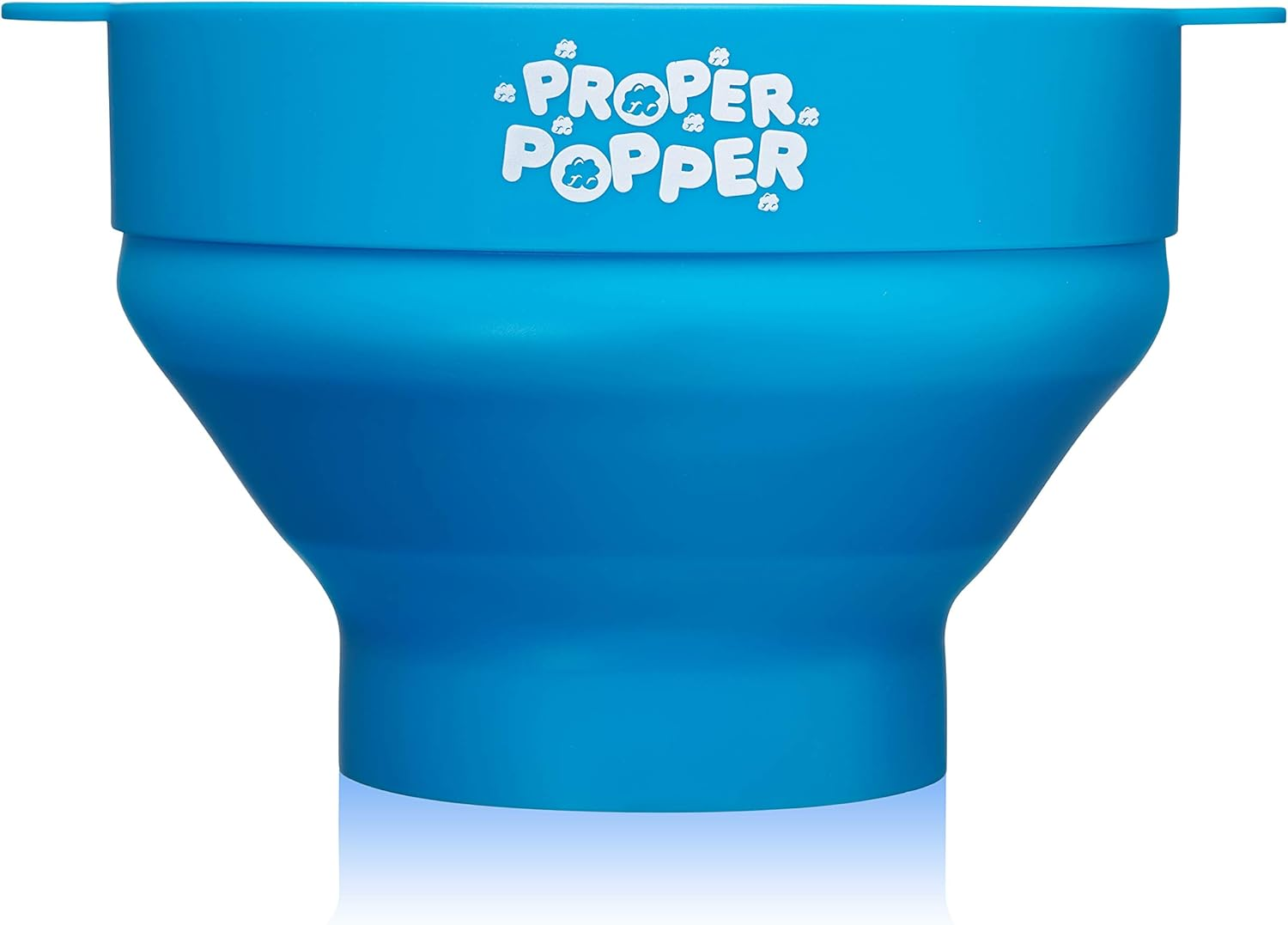 Proper Popper the Original Microwave Popcorn Popper, Silicone Popcorn Maker, Collapsible Bowl BPA Free & Dishwasher Safe - (Turquoise) image number 4