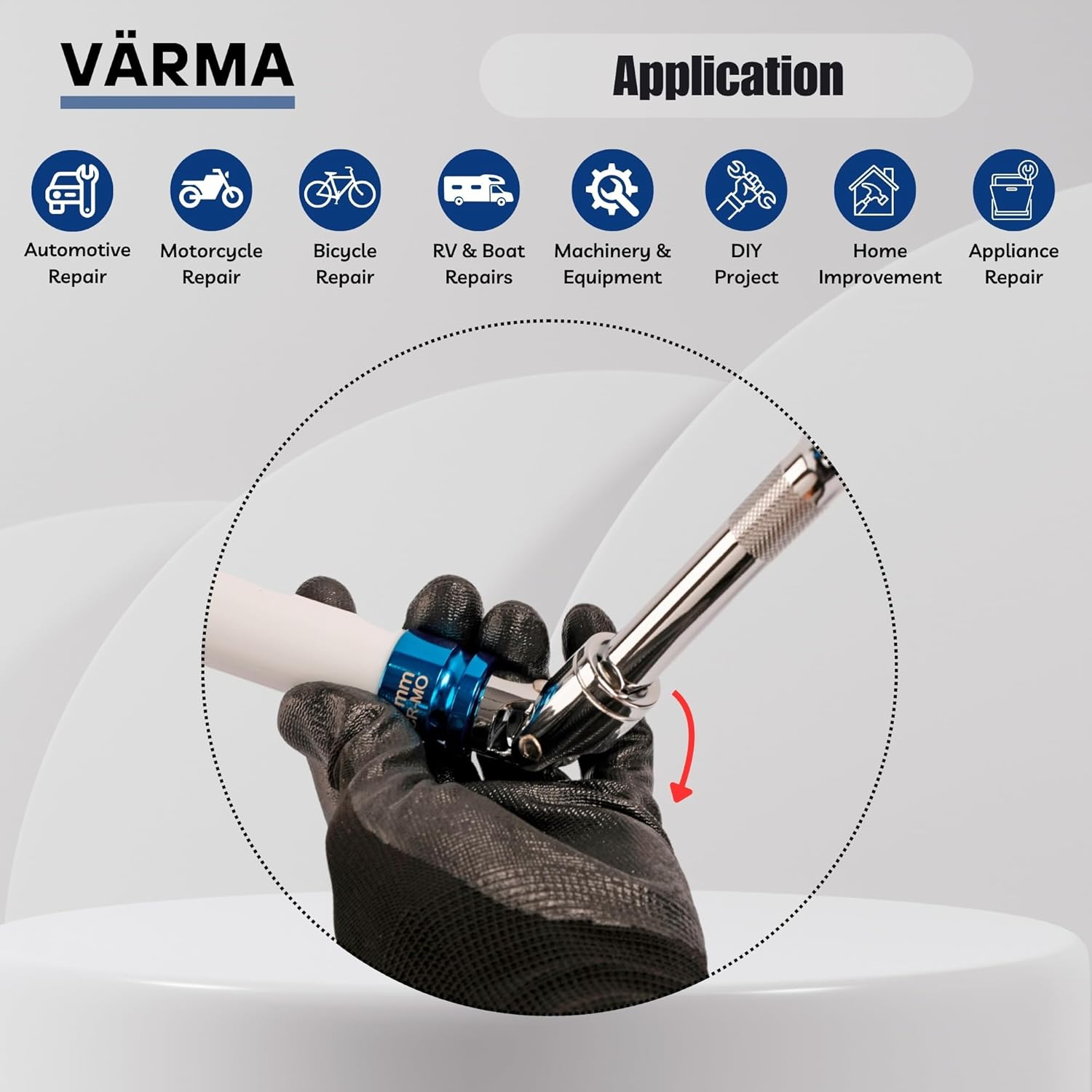 4 Piece 3/8 Inch Drive Socket Wobble Extension Bar Set (3&rdquo;, 6&rdquo;, 10&rdquo;, Universal Joint Socket Adapter), 3/8 Inch Drive Universal Joint Socket Adapter, Ideal for Automotive, DIY Use image number 4