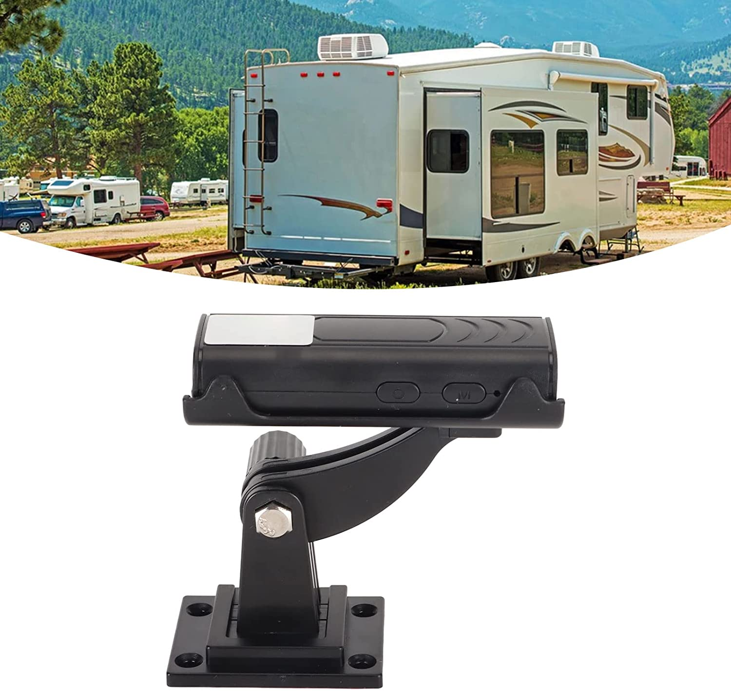 Rear View Camera, 20Ft Wireless Transmission Night Vision Wifi Connection Reverse Hitch Guide Camera Set Motion Detection for Trailer for Car image number 5